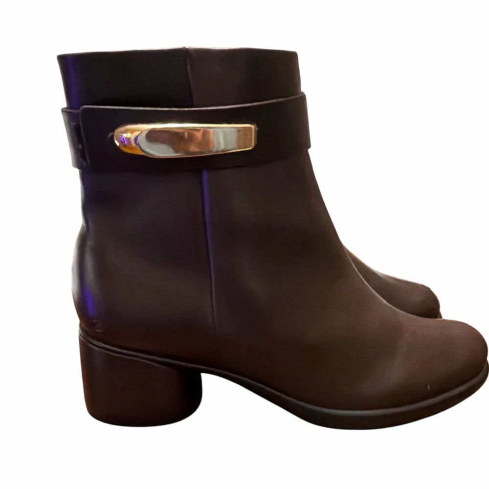 ECCO Sculpted LX 35 Ankle Boots Brown EU 38 US 7–7.5 NWOB